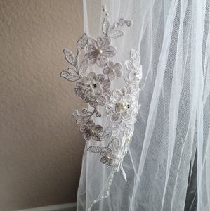 Davids bridal viel and headpeice